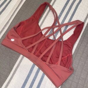 lululemon Athletics  Free To Be Serene Sports Bra Size 6